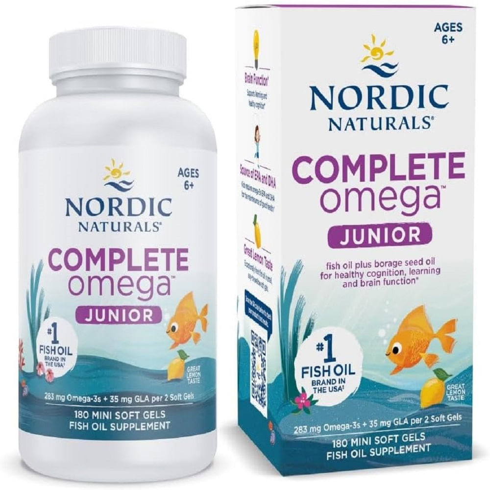 Nordic Naturals Complete Omega Junior 180 mini soft gels