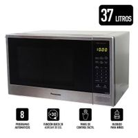 HORNO MICROONDAS PANASONIC - NN-SB646SRPK 37L SILVER