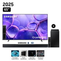 Televisor Samsung Smart TV 65Crystal UHD 4K UN65U8000F + Soundbar HW-B450