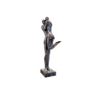 Escultura decorativa de pareja en gesto romántico - Adorno Romántico Regalo Ideal para San Valentín