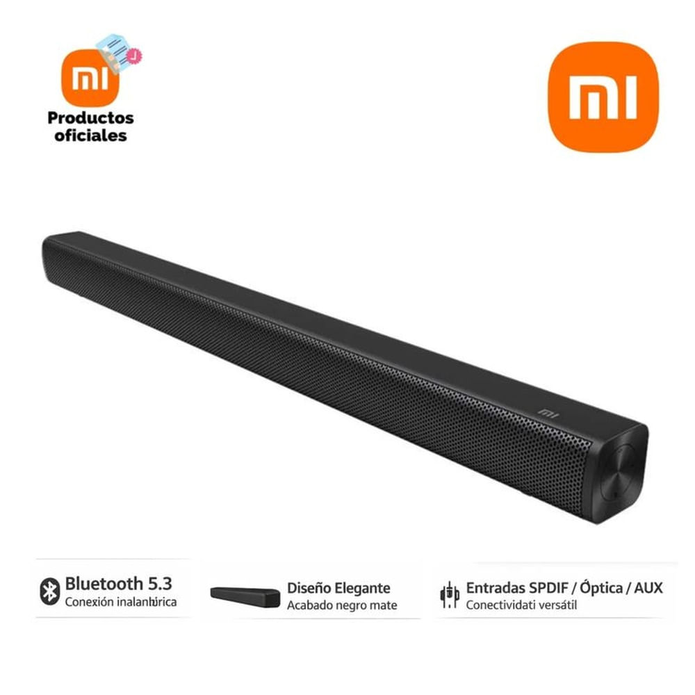 Barra de Sonido Xiaomi Soundbar 2.0ch Bluetooth 5.3 – 30W