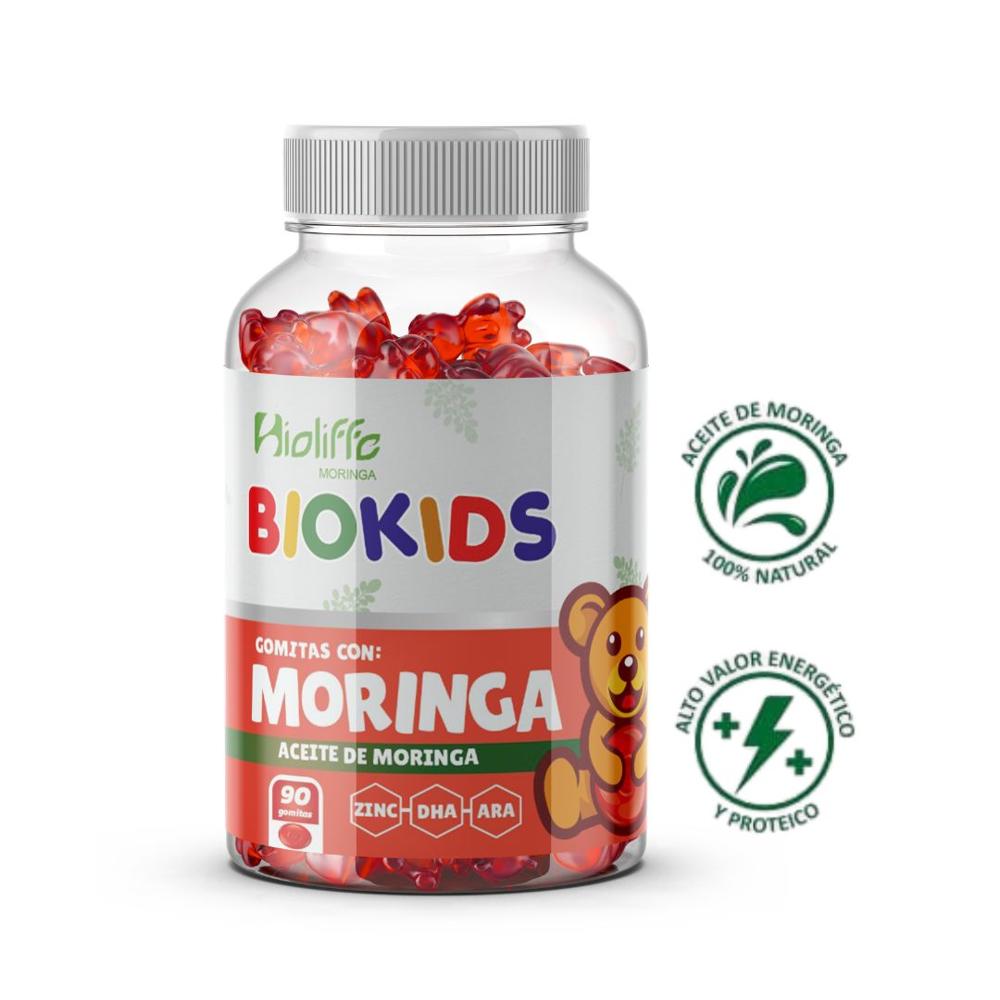 GOMITAS BIOKIDS CON ZINC DHA Y ARA