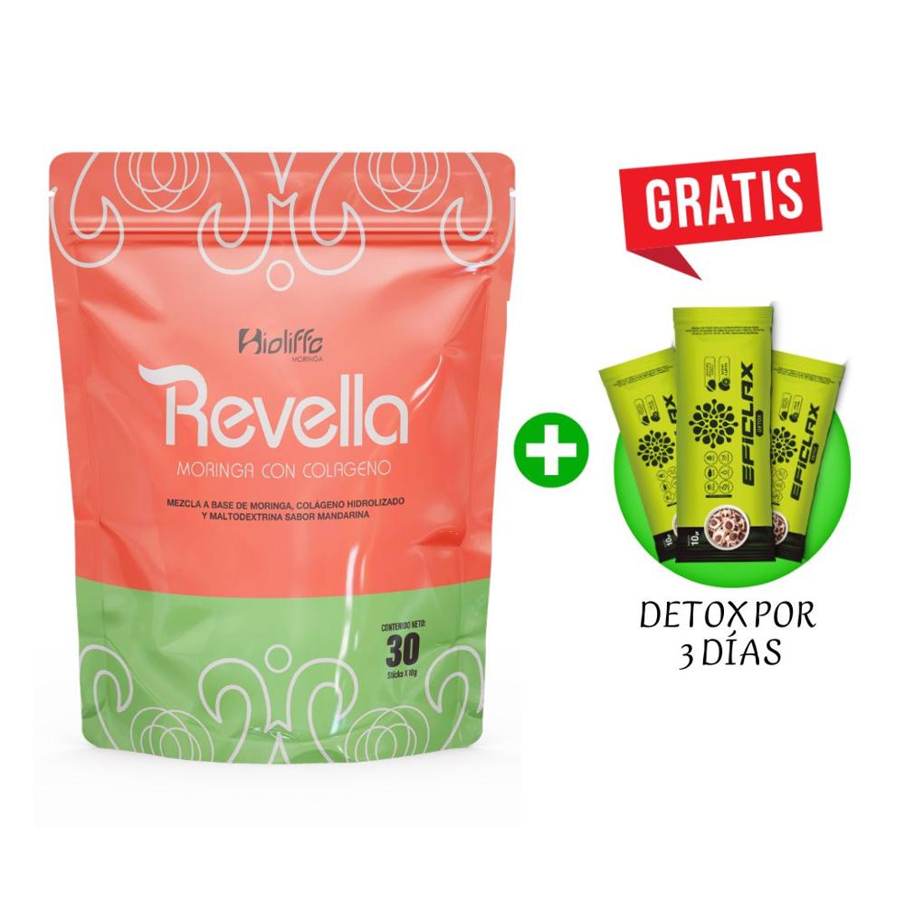 COLAGENO HIDROLIZADO REVELLA CON  MORINGA
