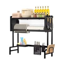 Escurridor De Platos Organizador con Tapa Vintage