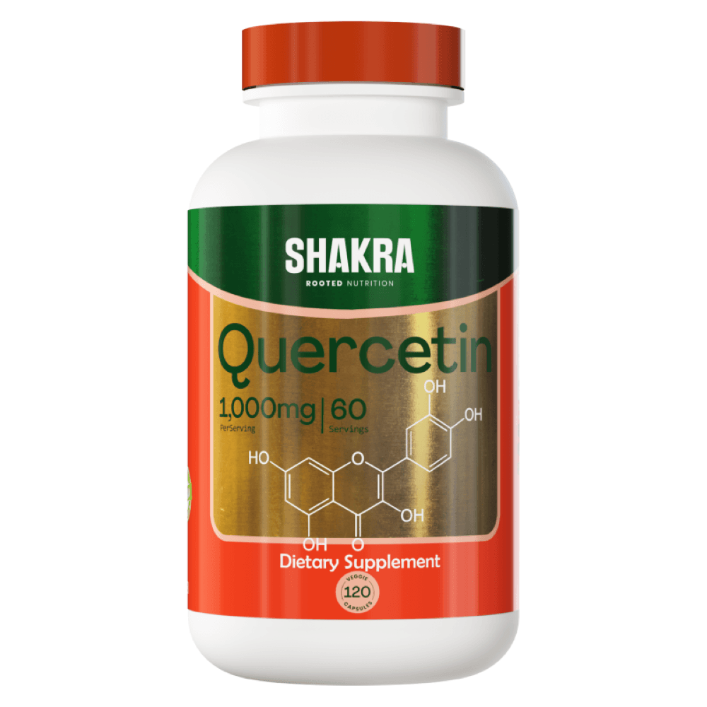 SHAKRA QUERCETIN QUERCETINA 1000MG 120 CAPSULAS