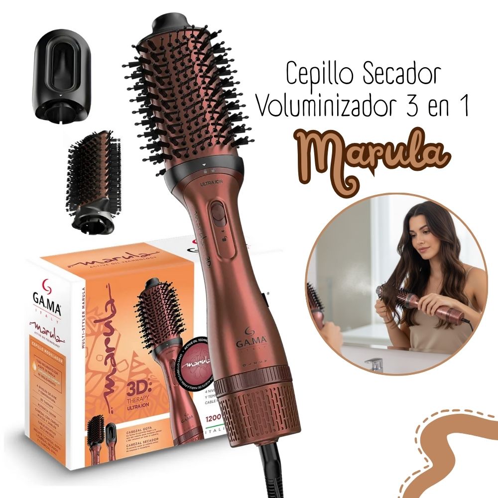 Cepillo para Cabello Multi Styler Marula Gama Italy