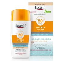 Eucerin Sun Hydro Fluid Textura Ultra Ligera con Color Tono Claro FPS 50