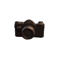 Adorno Decorativo Cámara Fotográfica Color Negro - Adorno Elegante para Sala Regalo Ideal