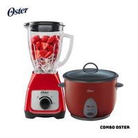 COMBO OLLA ARROCERA + LICUADORA OSTER - ROJO