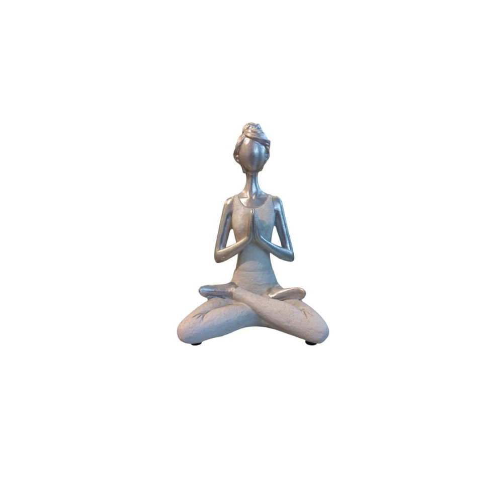 Adorno Decorativo Figura de Yoga Paz y Equilibrio - Adorno Elegante para Sala Regalo Ideal