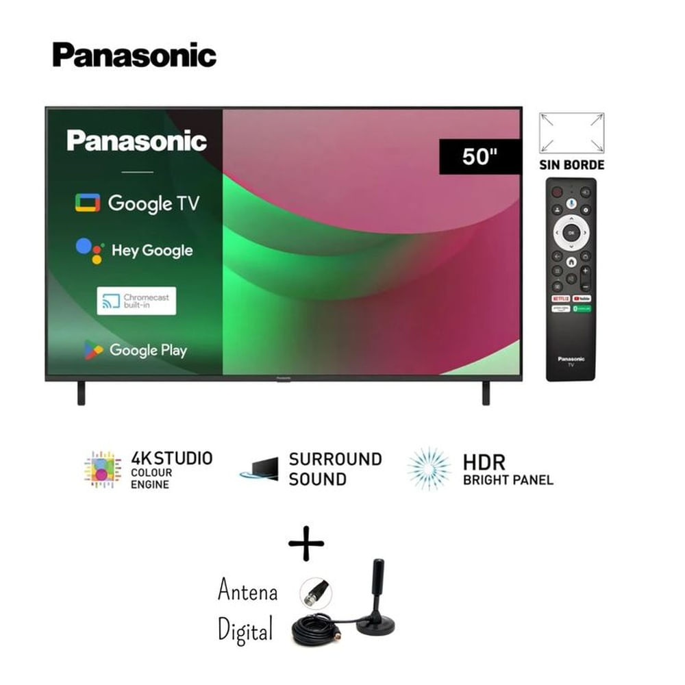 Televisor Panasonic 50 TC-50NX700P Led 4K + ANTENA