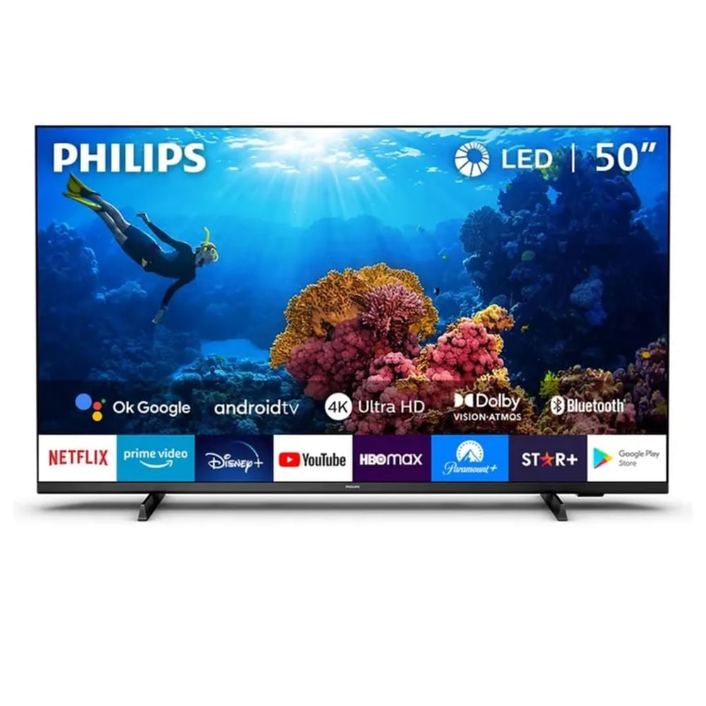 TELEVISOR SMART TV PHILIPS 4K ULTRA HD 50 50PUD7406