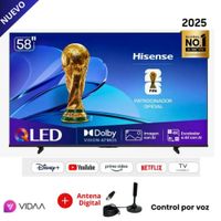 Televisor Hisense 58 58Q6QV QLED 4K 2025 + Antena Digital