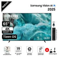 Televisor Smart TV Samsung 65 4K QLED QN65Q7FAAGXPE + Antena Digital
