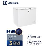 Congelador Horizontal Electrolux 251L Blanco EFCC25C2HUW