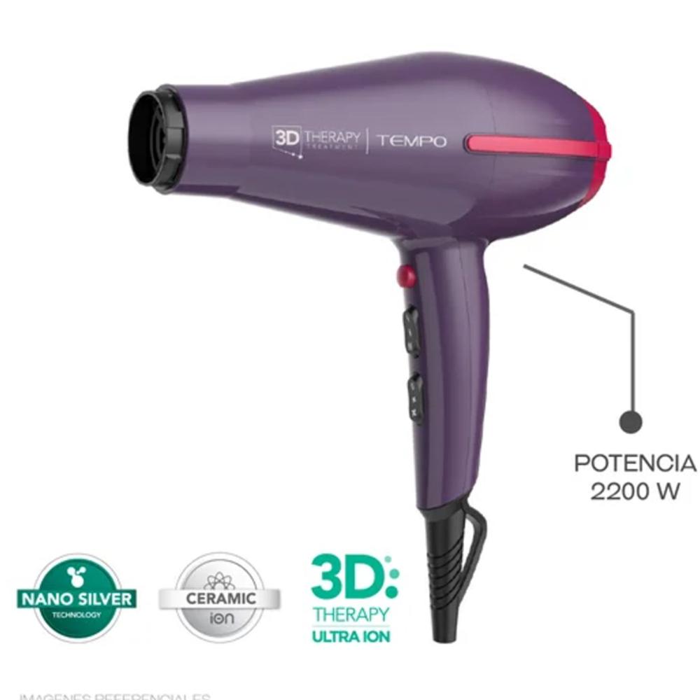 Secadora de Cabello Gama Tempo 2200W Potente y Practica