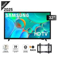 Televisor Samsung 32 HD Smart TV H5000F 2025 + Rack