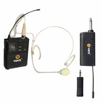 Microfono Inalambrico Uhf Tipo Vincha VOYZ VZ-WM103-UHF