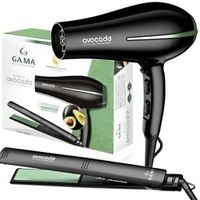 Combo Gama Avocado Secadora  Bora  y Plancha Elegance