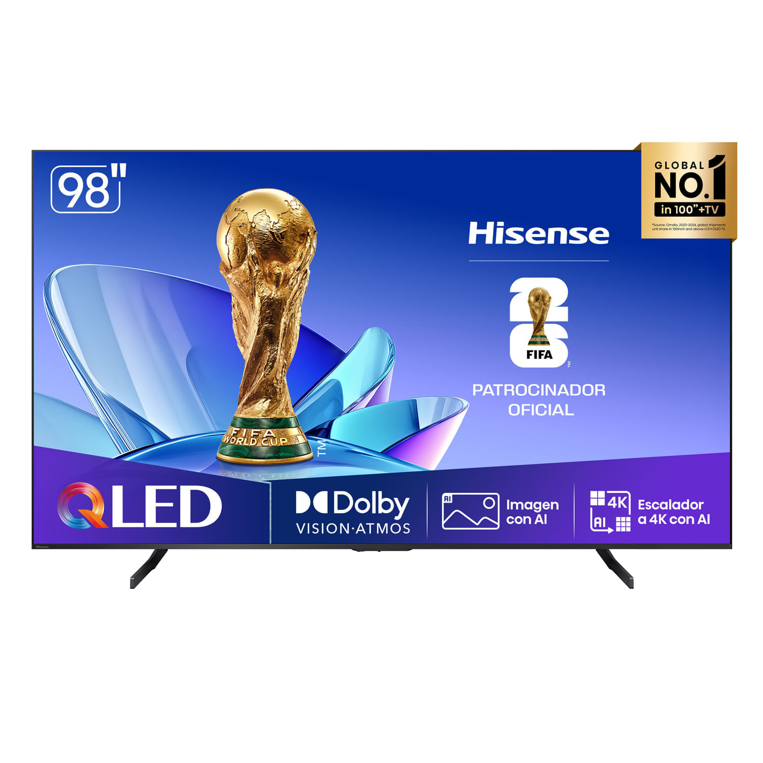 Televisor Hisense 98"" 98Q6QG QLED UHD 4K