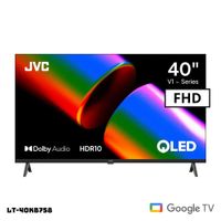 TELEVISOR JVC 40 QLED SMART TV GOOGLE TV FHD - LT-40KB758