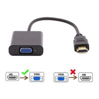Cable HDMI A VGA Convertidor Full HD 1080p