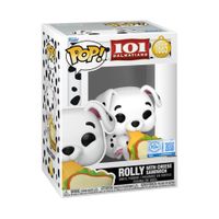 Funko Pop Rolly With Cheese Sandwich 1685 Disney 101 Dalmatas