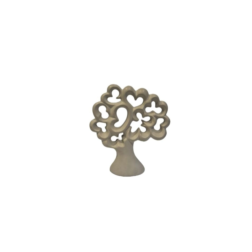 Escultura decorativa en forma de árbol con diseño calado - Adorno Elegante para Sala Regalo Ideal