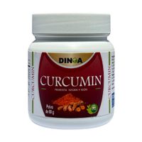 Curcumin Dinoa Pote 80gr Polvo-Antiinflamatorio y antioxidante Natural
