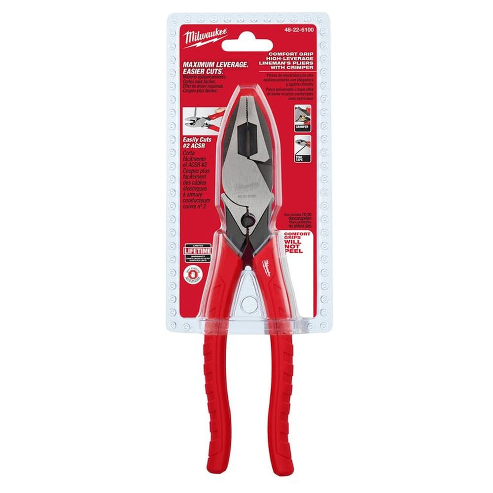 Alicates de liniero de alto apalancamiento  9" Milwaukee 48-22-6100