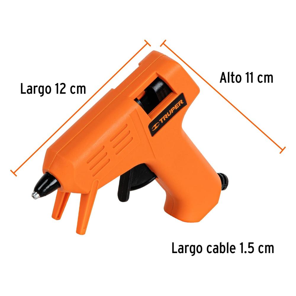Pistola Para silicona 15w 5 16 TRUPER