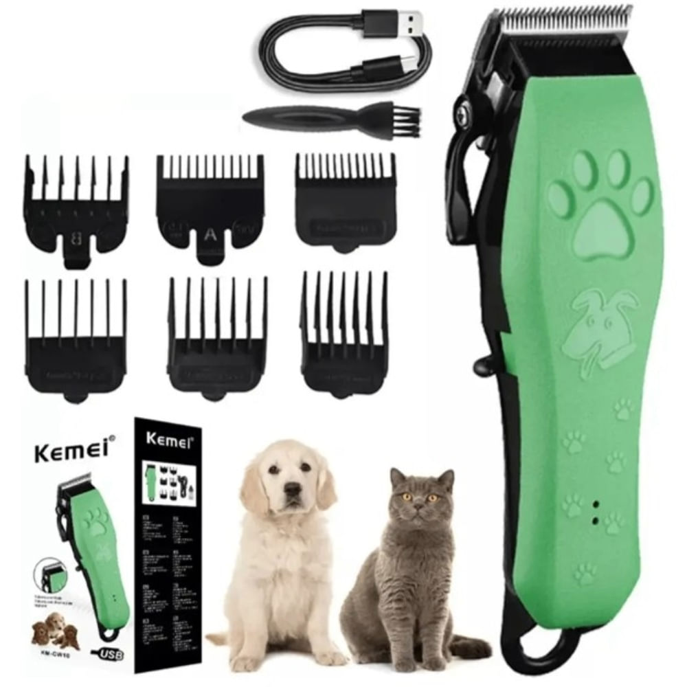 Cortadora de Pelo para Mascotas Kemei KM-CW10