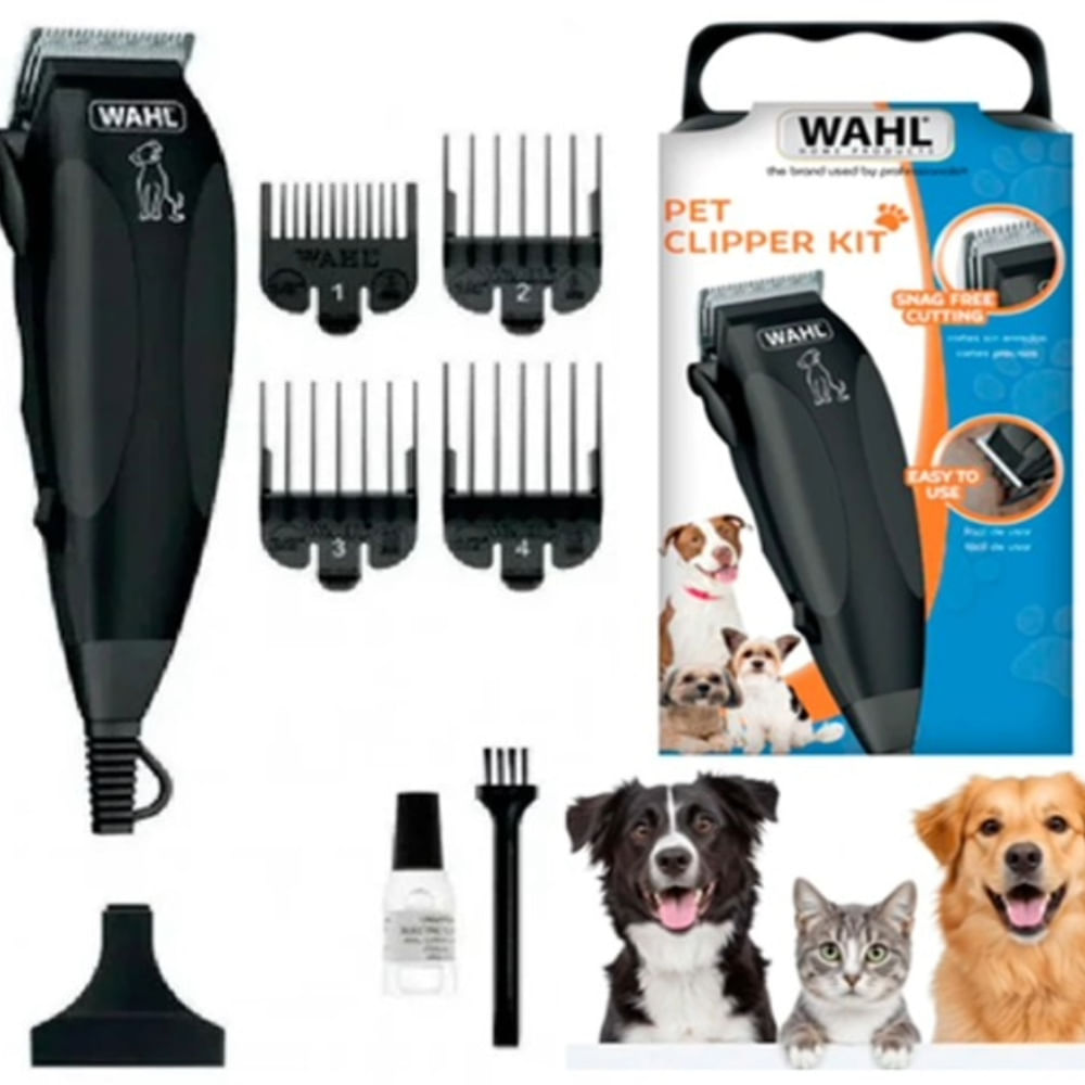 Maquina Wahl para Mascotas Pet Clipper Kit 9 Piezas