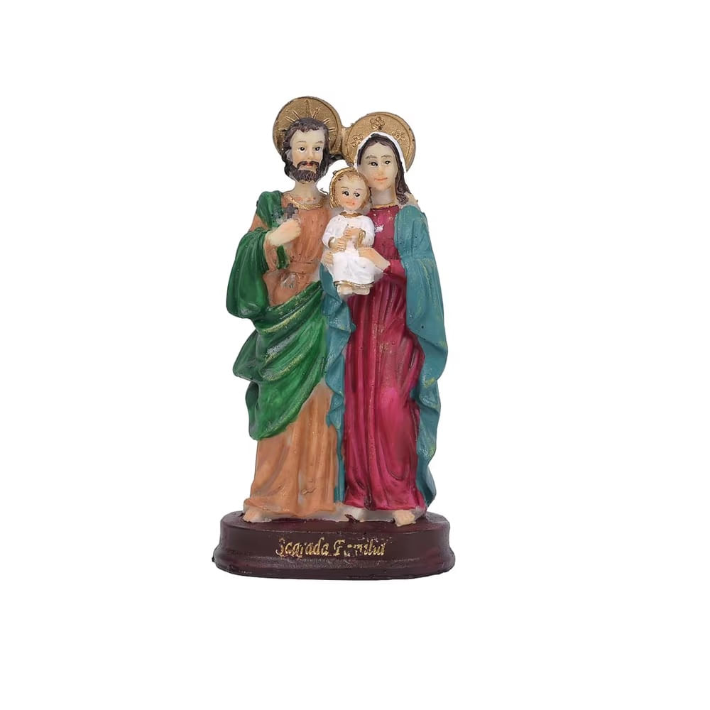 SANTOS RELIGIOSOS Y  FIGURAS - Adorno de poliresina - Sagrada Familia