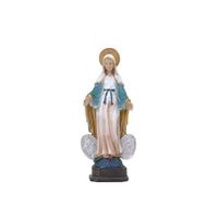SANTOS RELIGIOSOS Y FIGURAS - Adorno de poliresina - Virgen de la Divina Misericordia