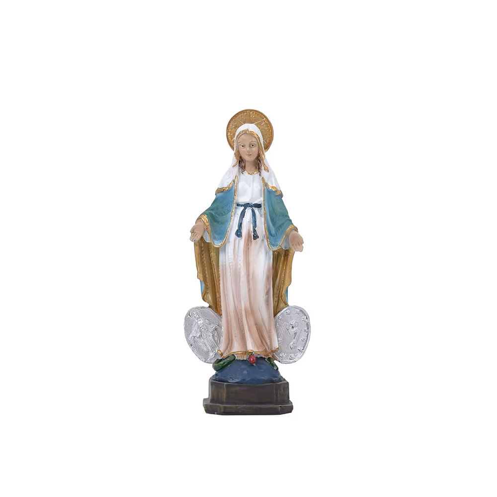 SANTOS RELIGIOSOS Y  FIGURAS - Adorno de poliresina - Virgen de la Divina Misericordia