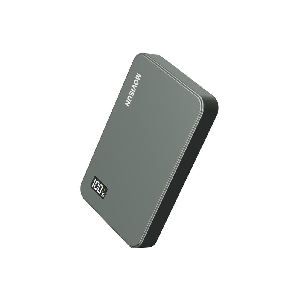 Power Bank inalámbrico Movisun Rocket W10 de 10000mAh Negro