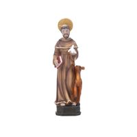 SANTOS RELIGIOSOS Y FIGURAS - Adorno de poliresina - San Francisco de Asis