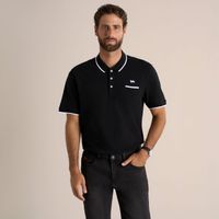 Polo Hombre Bolsillo Negro The Royal Parks
