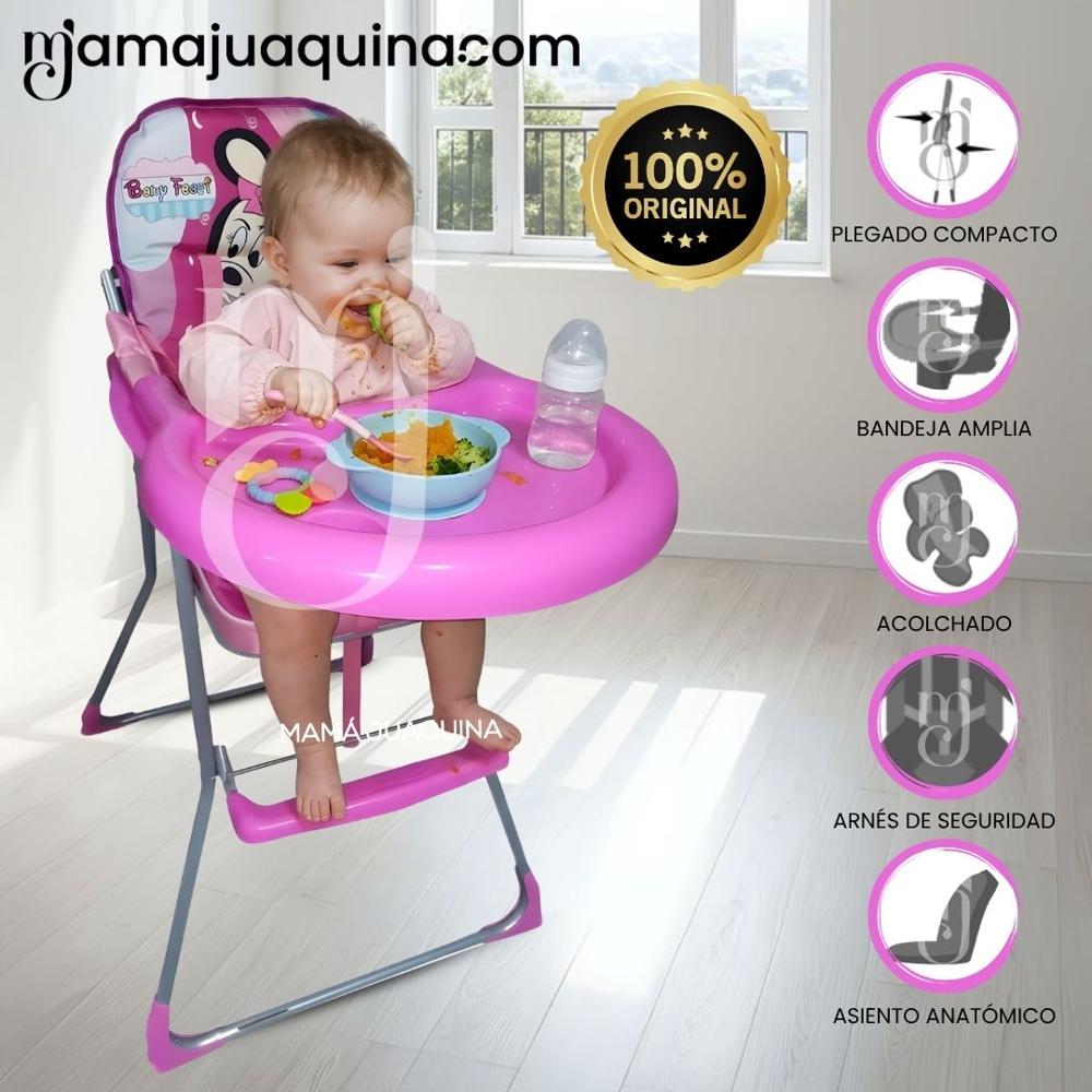 Silla de Comer Graduable MICKEY II Pink