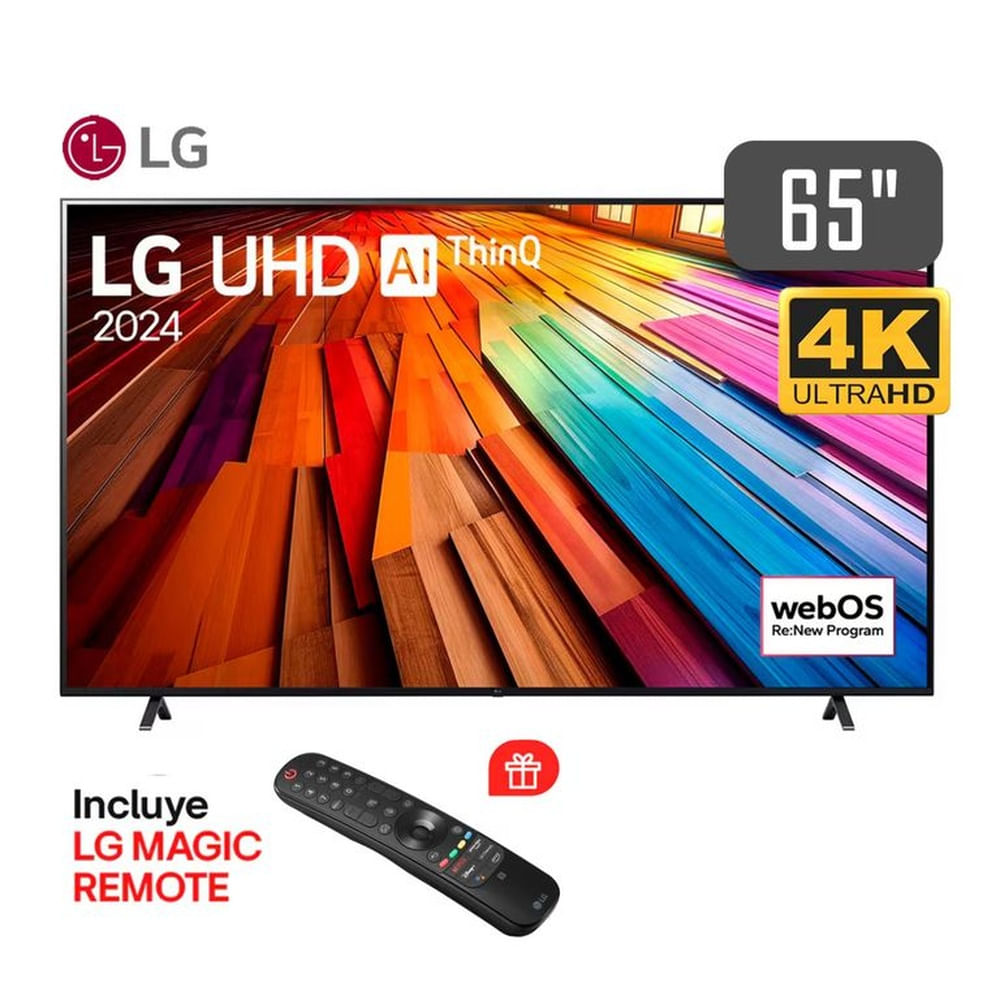 TELEVISOR LG 65 65UT8050PSB LED UHD 4K THINQ AI