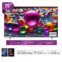 TELEVISOR LG 75 UHD 4K Smart TV ThinQ AI 75UA8000PSA 2025