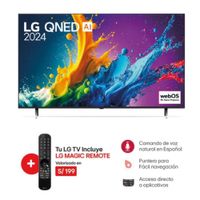Televisor Smart UHD 4K LG 65 pulgadas 65QNED80TSA QNED
