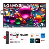 Televisor LG 60 Ai Thinq Smart 4K UHD 60UA8050PSA con Control magic 2025
