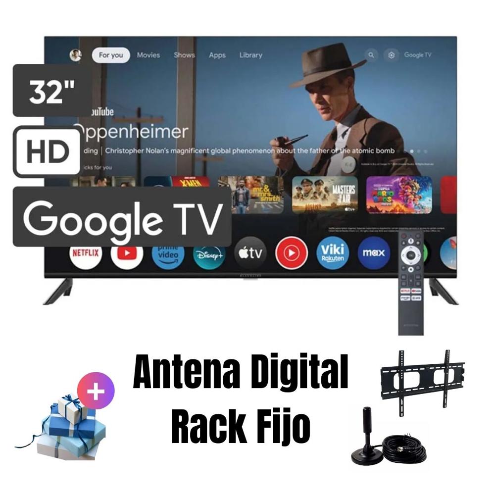 TELEVISOR 32'' GOOGLE TV  SMART TV HD BL32-T3000HD - Ant - Rack Fijo