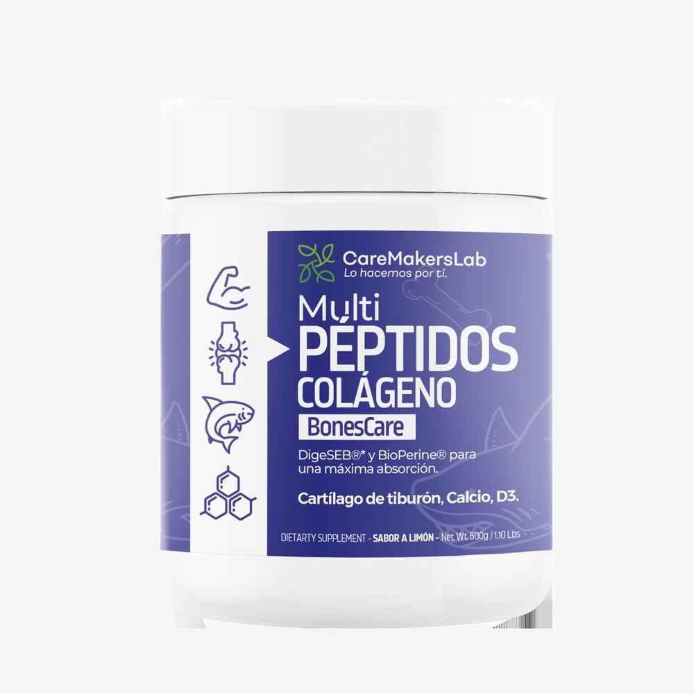 COLAGENO con Cartílago de Tiburón Calcio y Vitamina D3 OSTEOCARE pote x 500g