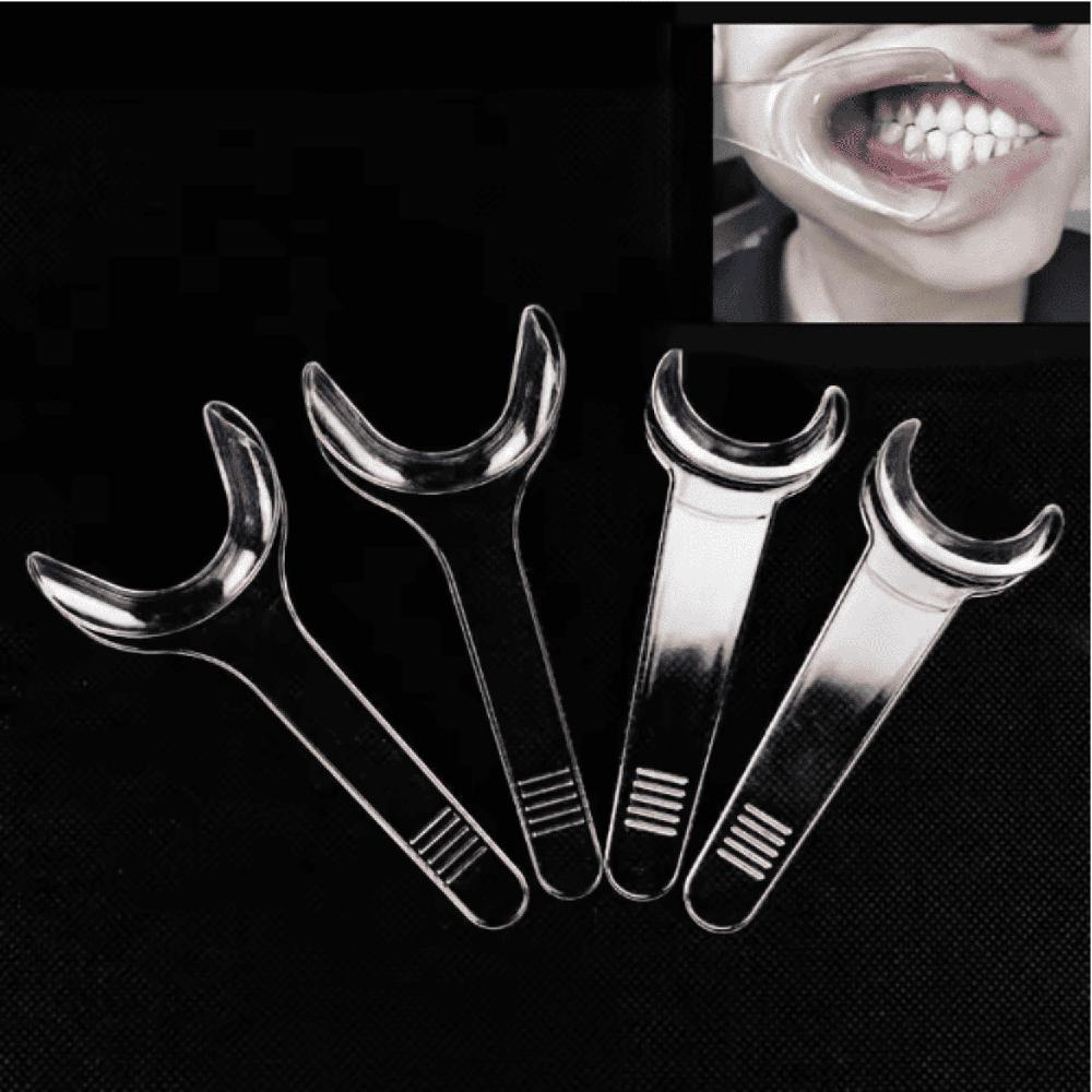 Retractor Dental de Labios y Mejillas en Forma de T  Pack x4