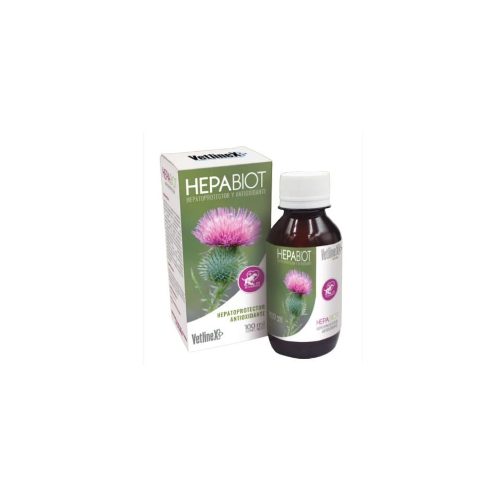 HEPABIOT  Hepaprotector y Antioxidante para Perros y Gatos