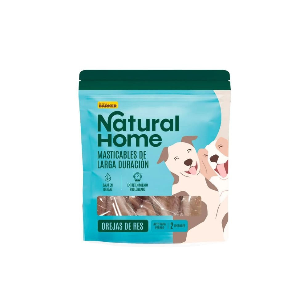 Orejas de Res Deshidratadas  Natural Home  Masticables de Larga Duración