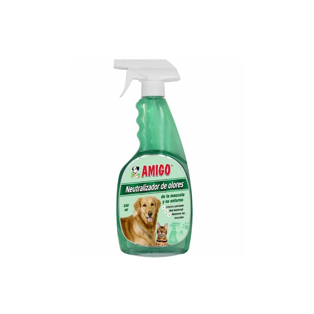 Neutralizador de Olores AMIGO + Colonia Pets 50 ml – Limpieza y Frescura Total